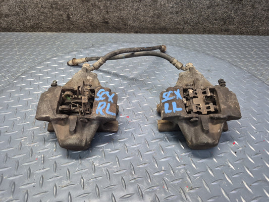 02-10 Lexus UZZ40L SC430 Set of 2 Rear Left & Right Brake Caliper OEM