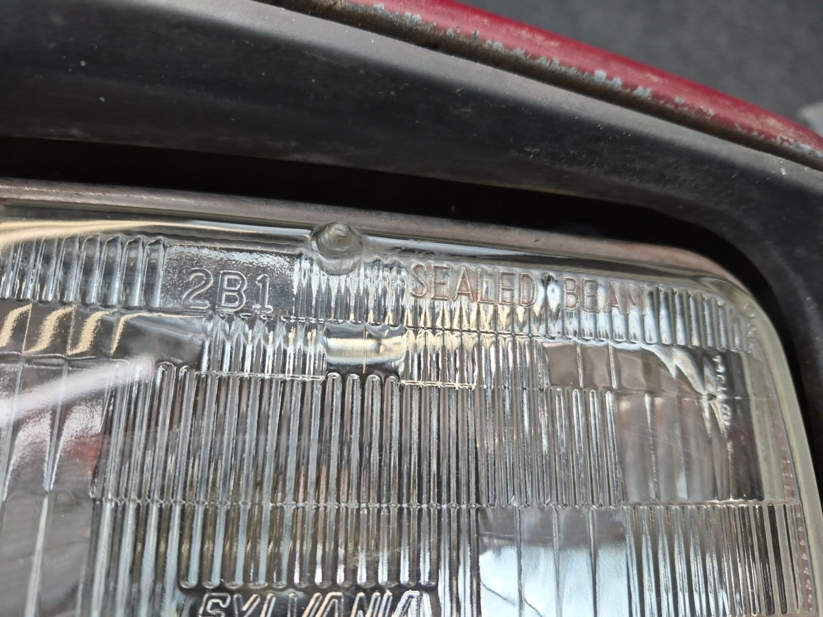 89-92 Toyota Supra MA71 MK3 Front Left Headlight POP UP Lamp w Cover & Motor OEM