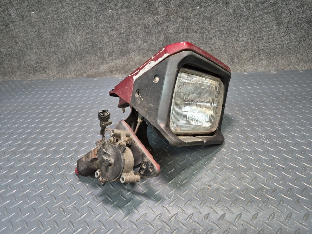 89-92 Toyota Supra MA71 MK3 Front Left Headlight POP UP Lamp w Cover & Motor OEM