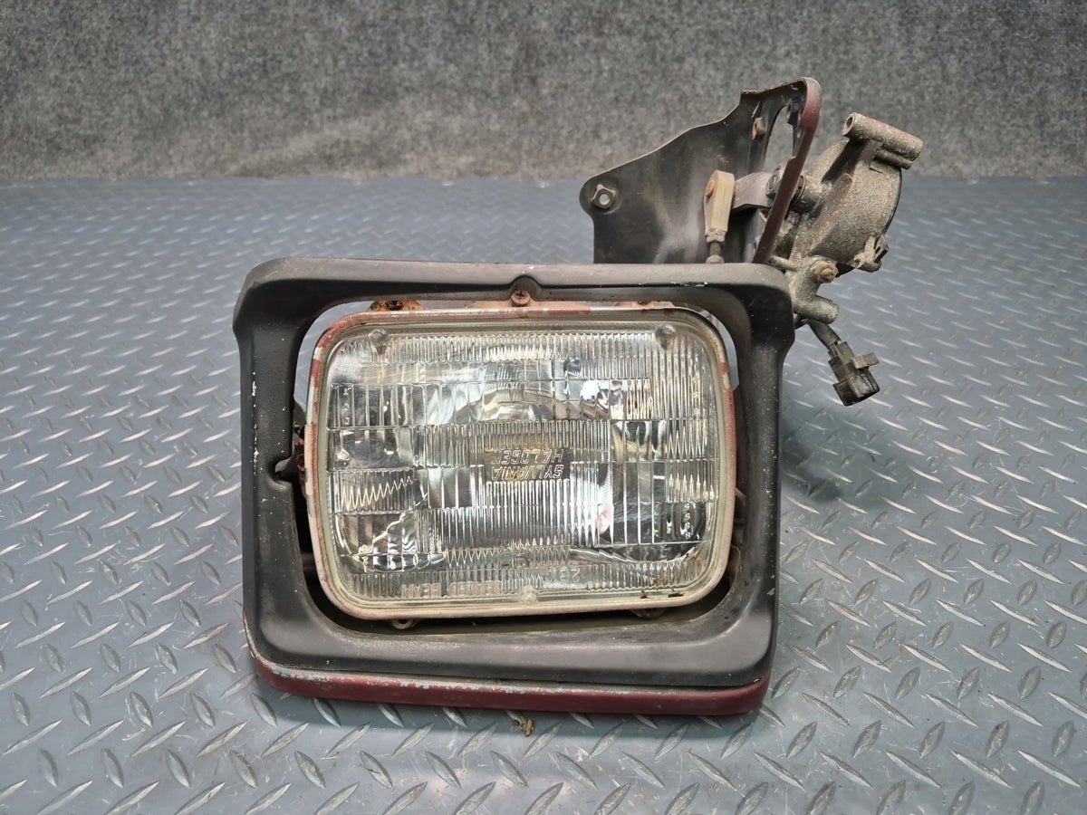 89-92 Toyota Supra MA71 MK3 Front Left Headlight POP UP Lamp w Cover & Motor OEM