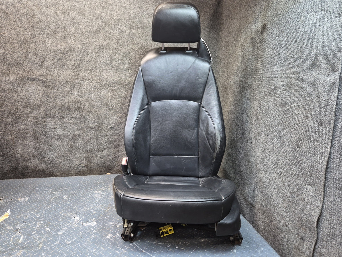 03-04 BMW E85 Z4 Left & Right Sport Memory Heated Leather Seat Black Set OEM