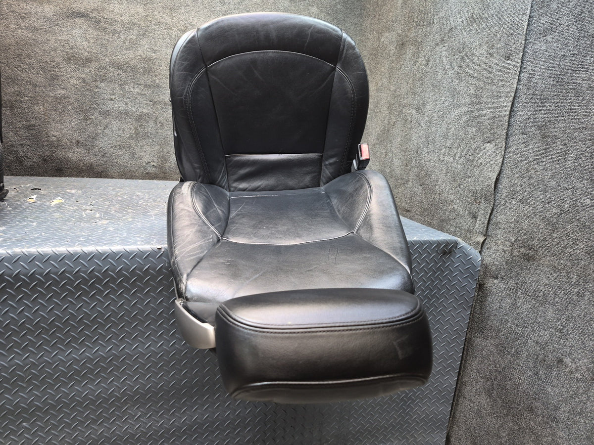 03-04 BMW E85 Z4 Left & Right Sport Memory Heated Leather Seat Black Set OEM
