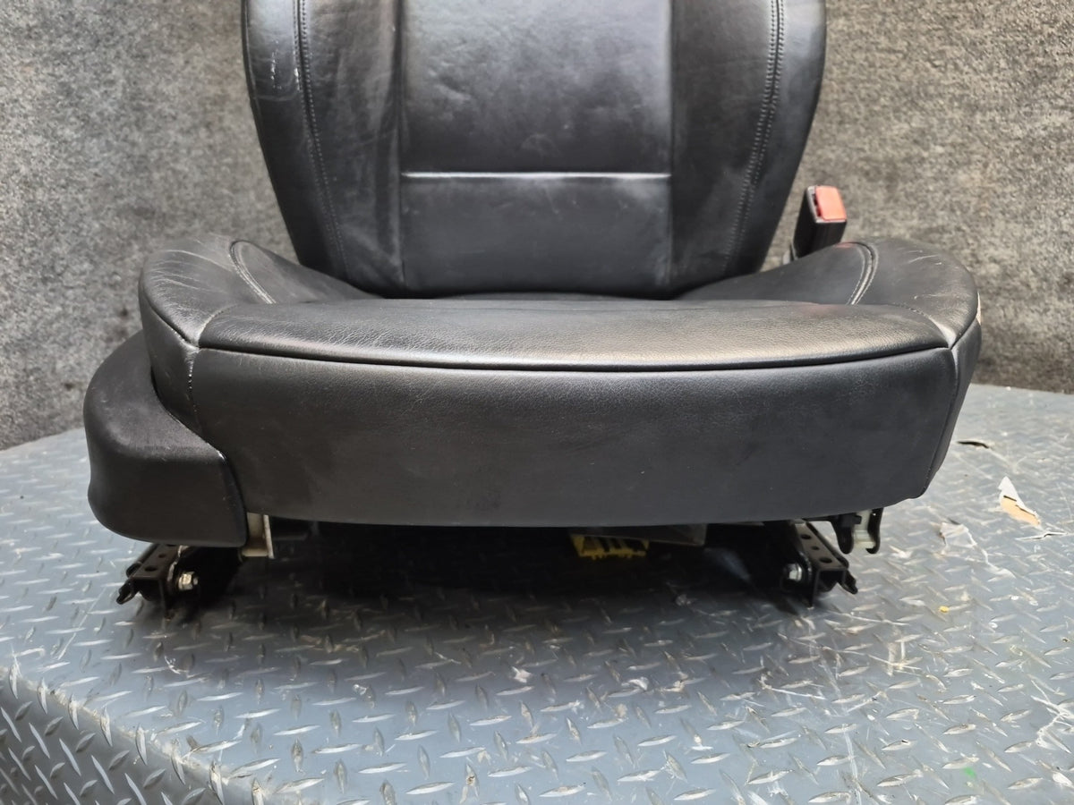 03-04 BMW E85 Z4 Left & Right Sport Memory Heated Leather Seat Black Set OEM