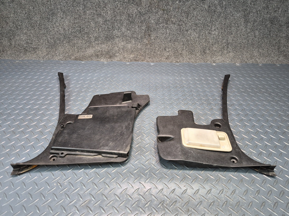 82-85 Toyota Celica RA65 Front Left & Right Kick Trim Cover Panel Set of 2