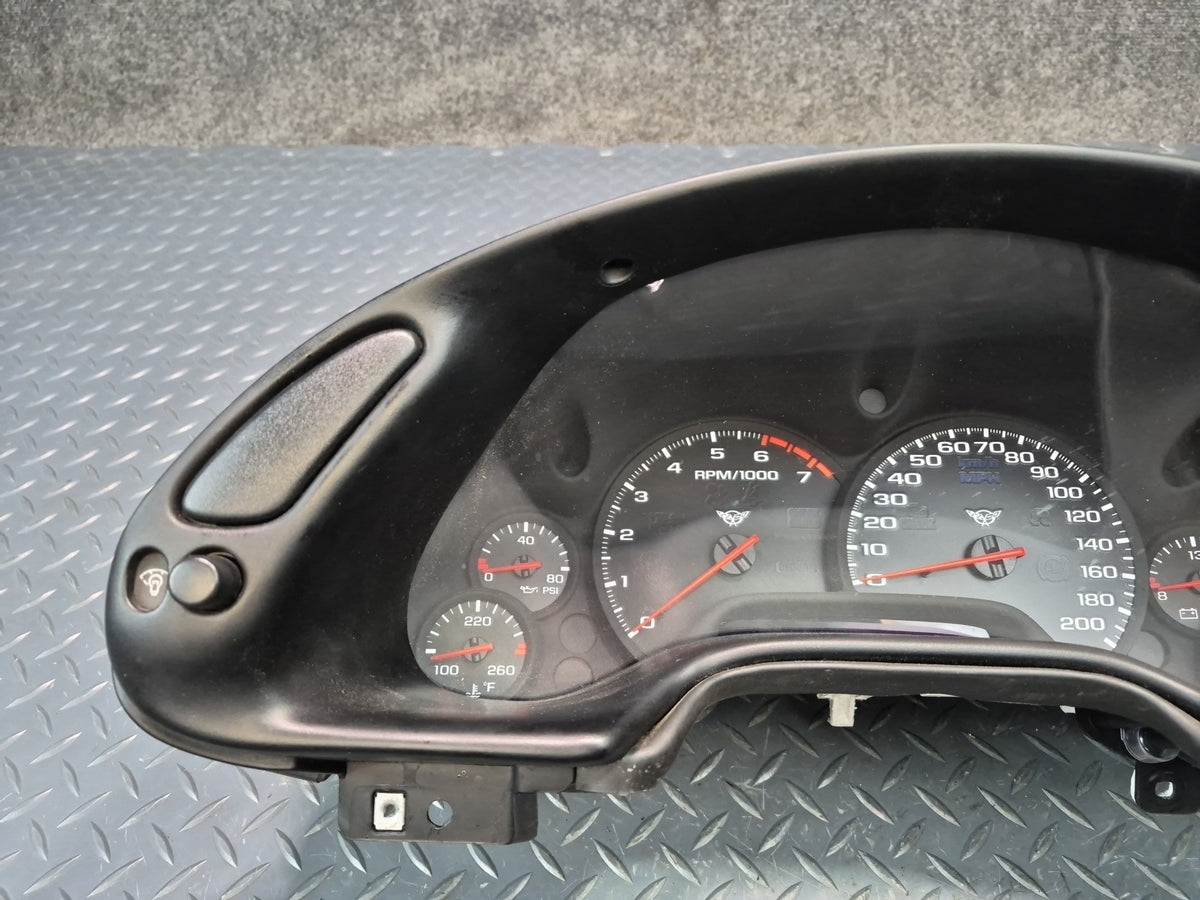 97-98 Chevrolet Corvette C5 Instrument Cluster Gauge Speedometer OEM