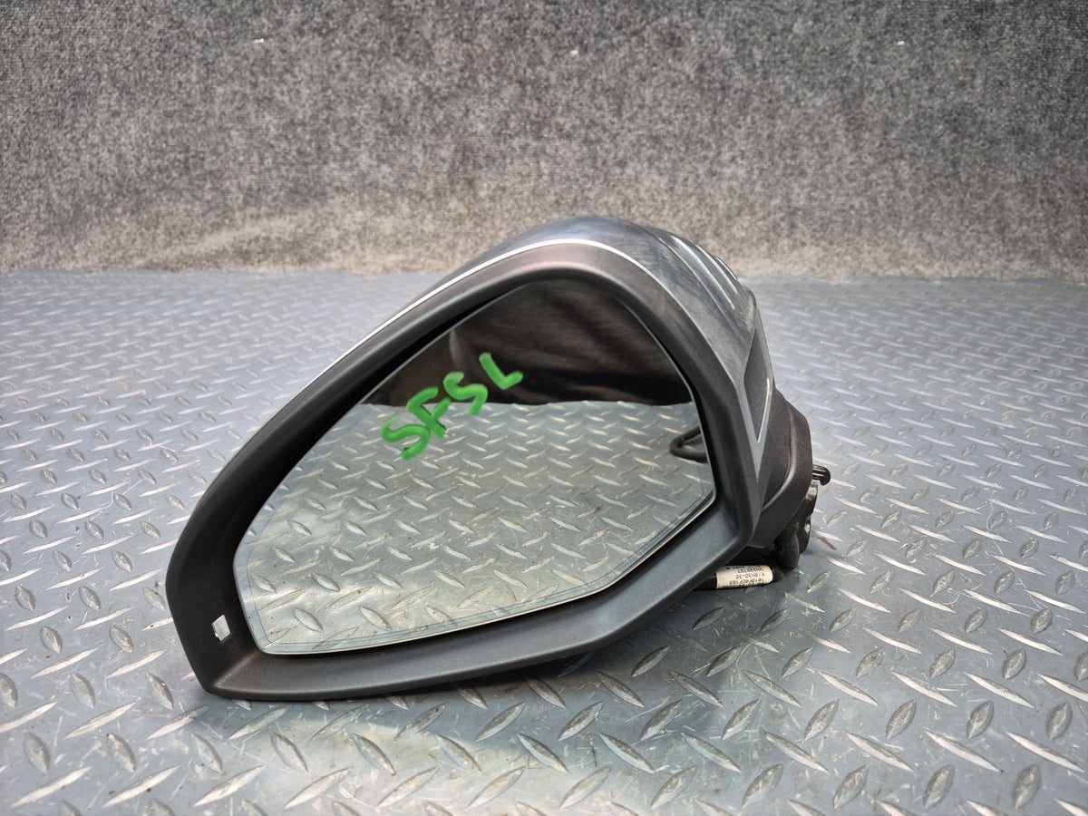 18-25 Audi S5 Sportback Left Exterior Heated Side View Mirror w Blind Spot OEM