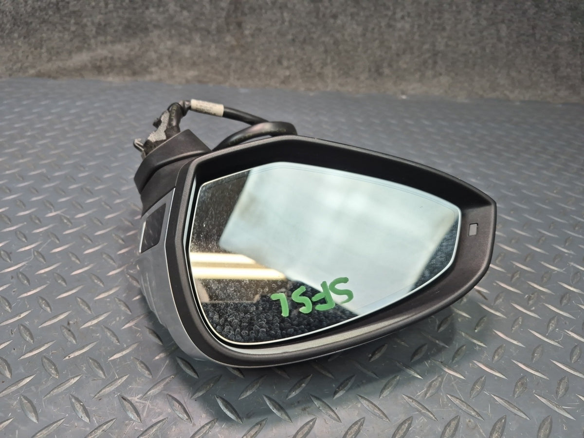 18-25 Audi S5 Sportback Left Exterior Heated Side View Mirror w Blind Spot OEM