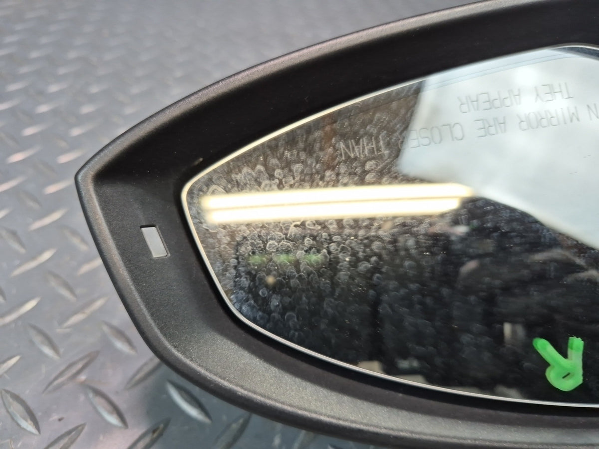 18-25 Audi S5 Sportback Right Exterior Heated Side View Mirror w Blind Spot OEM