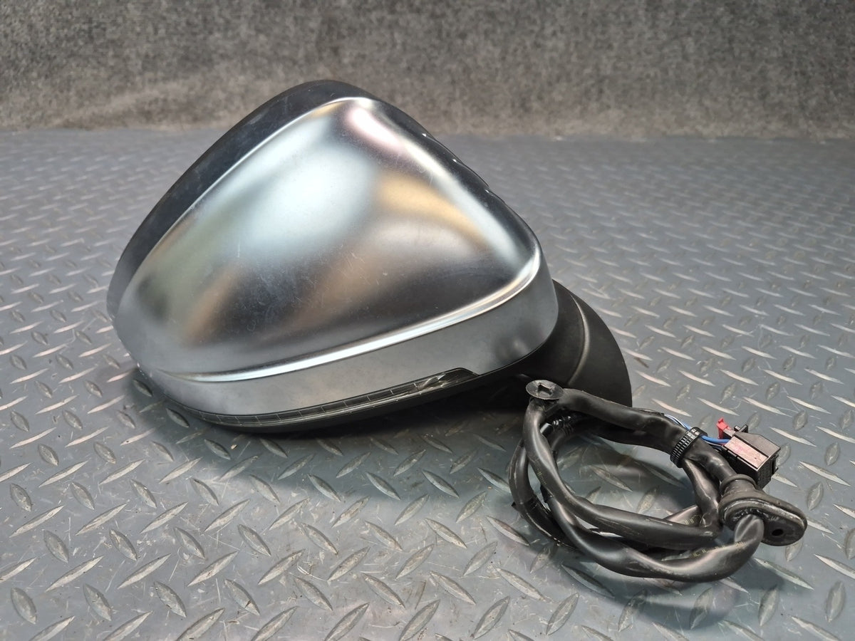 18-25 Audi S5 Sportback Right Exterior Heated Side View Mirror w Blind Spot OEM