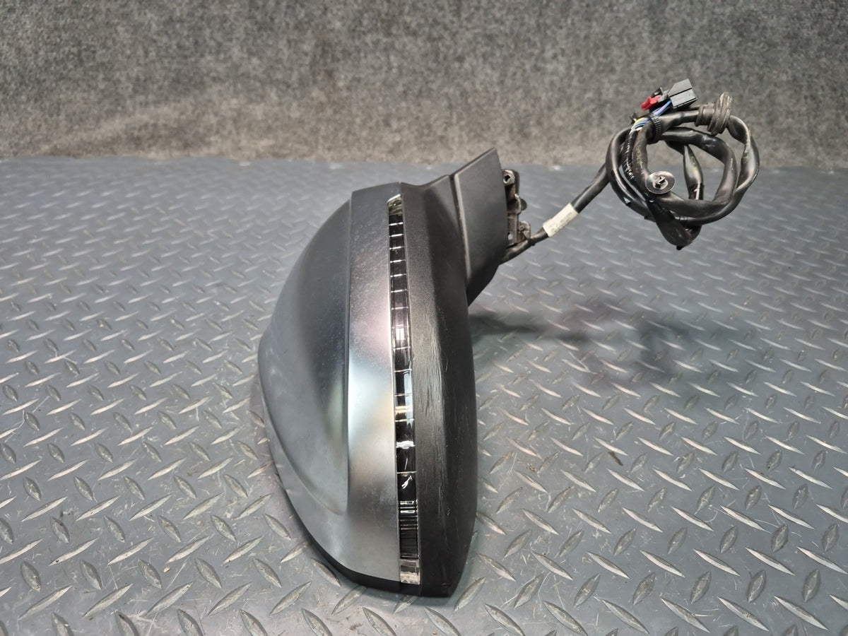 18-25 Audi S5 Sportback Right Exterior Heated Side View Mirror w Blind Spot OEM