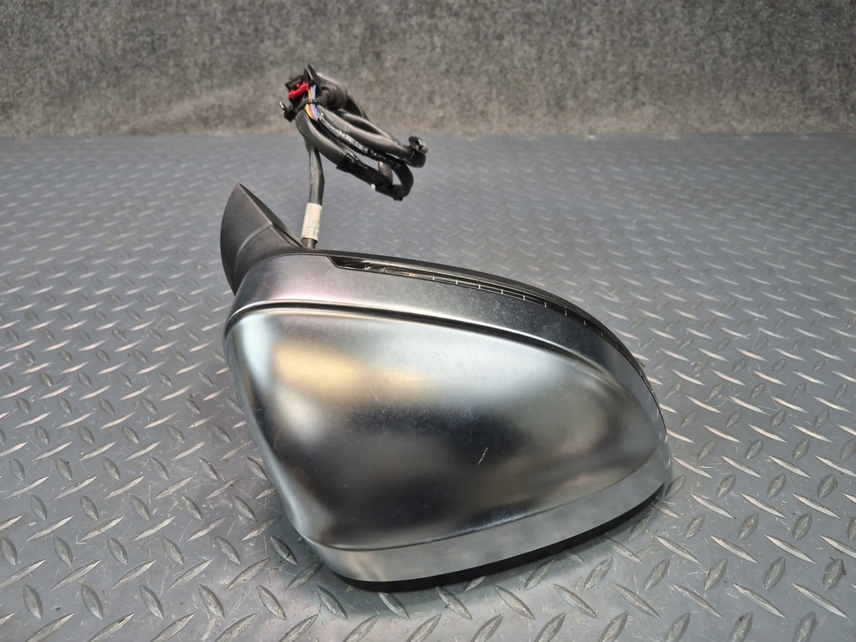 18-25 Audi S5 Sportback Right Exterior Heated Side View Mirror w Blind Spot OEM