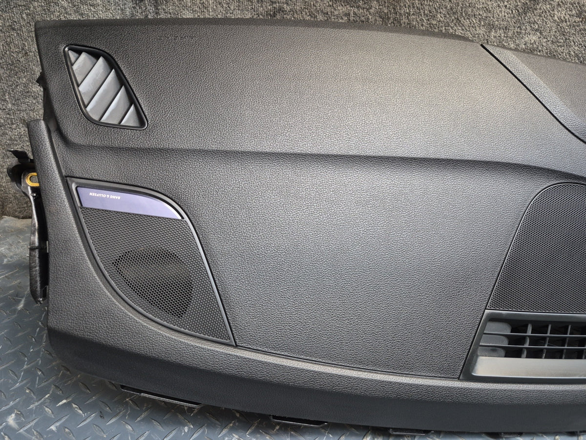 17-20 Audi A4 S4 A5 S5 Dashboard Dash Trim Panel Cover Black 8W1857001 49K OEM