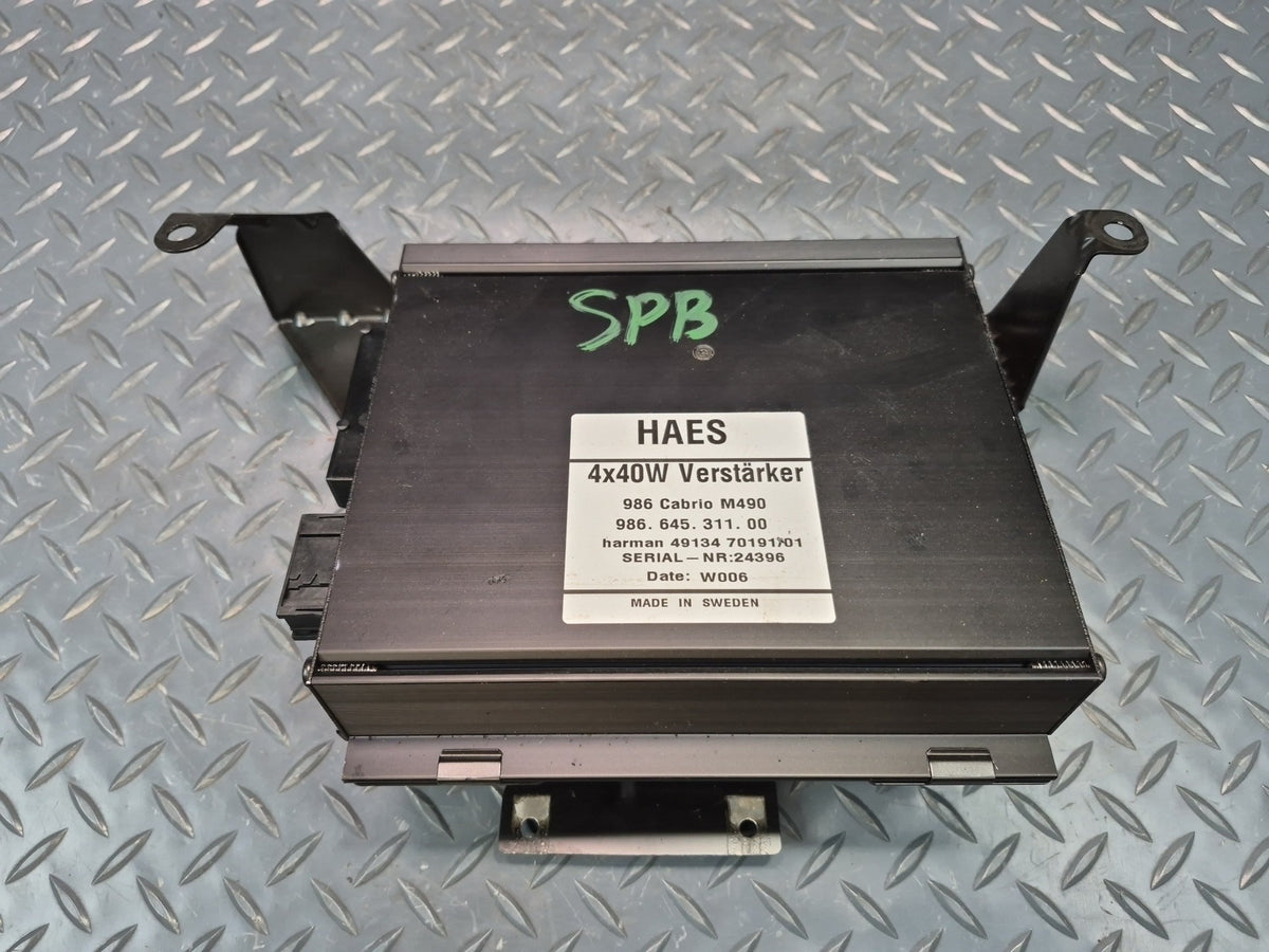 97-02 Porsche Boxster 986 Haes Harman Amplifier AMP Module Unit 98664532300
