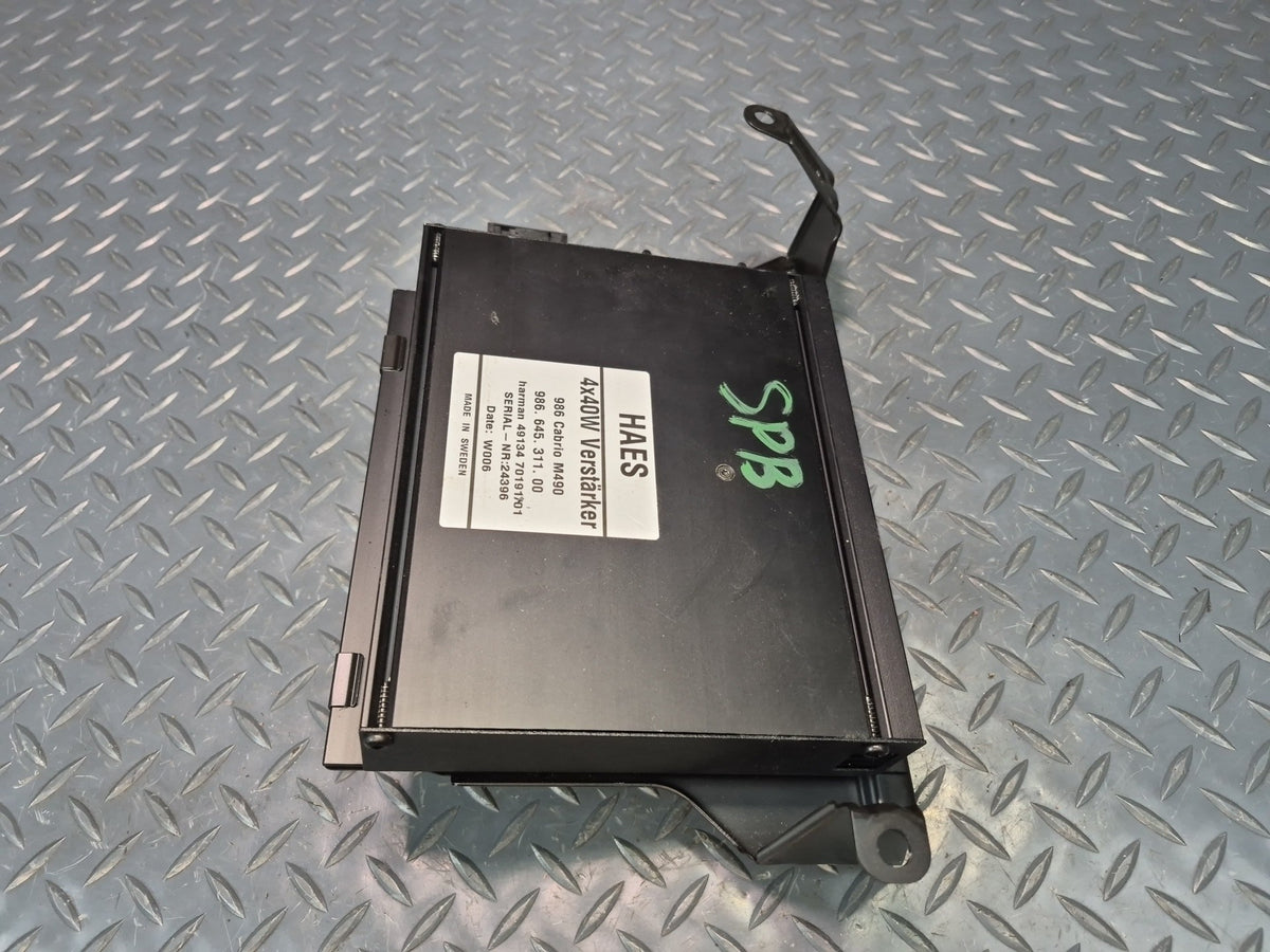 97-02 Porsche Boxster 986 Haes Harman Amplifier AMP Module Unit 98664532300