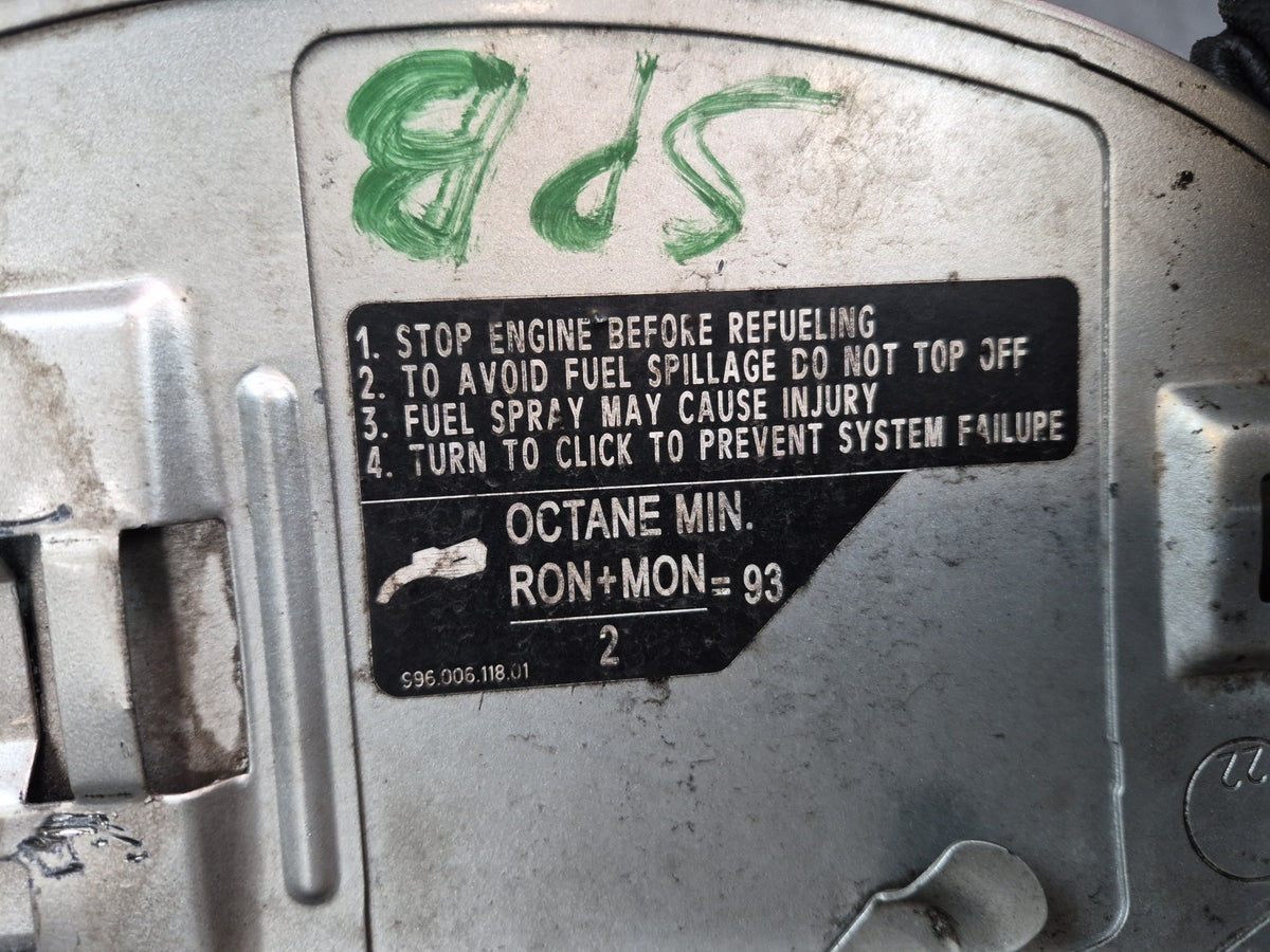 1997-2004 Porsche Boxster 986 Fuel Tank Filler Door Lid Cover Silver