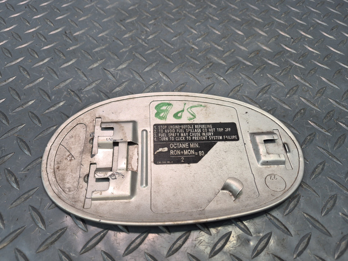 1997-2004 Porsche Boxster 986 Fuel Tank Filler Door Lid Cover Silver