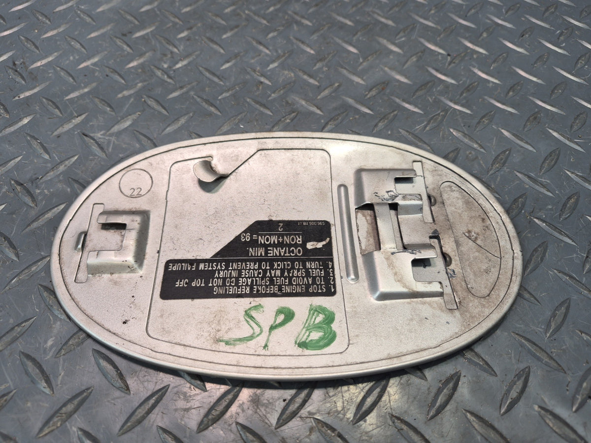1997-2004 Porsche Boxster 986 Fuel Tank Filler Door Lid Cover Silver