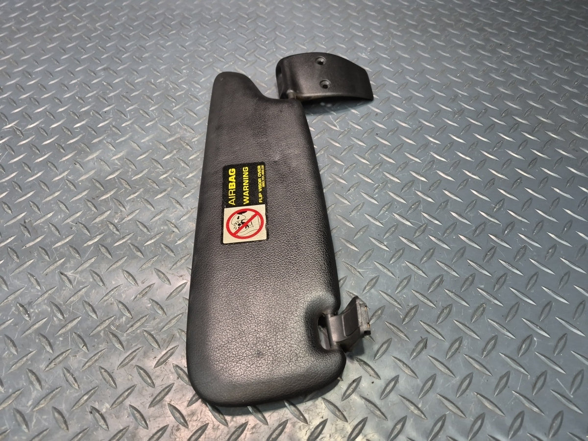 2000-2004 Porsche Boxster 986 Left & Right Side Sun Visor Sun Shade Black Set