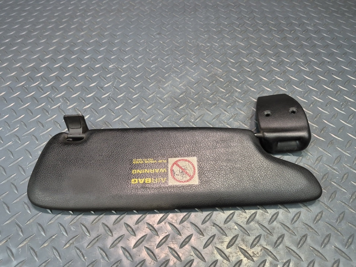 2000-2004 Porsche Boxster 986 Left & Right Side Sun Visor Sun Shade Black Set