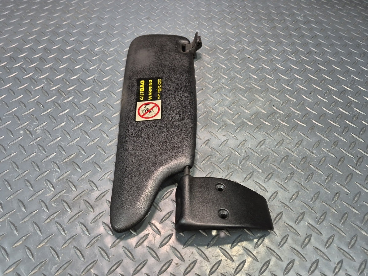 2000-2004 Porsche Boxster 986 Left & Right Side Sun Visor Sun Shade Black Set