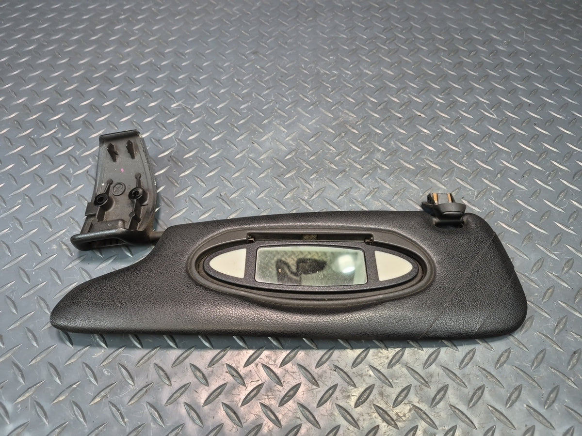 2000-2004 Porsche Boxster 986 Left & Right Side Sun Visor Sun Shade Black Set