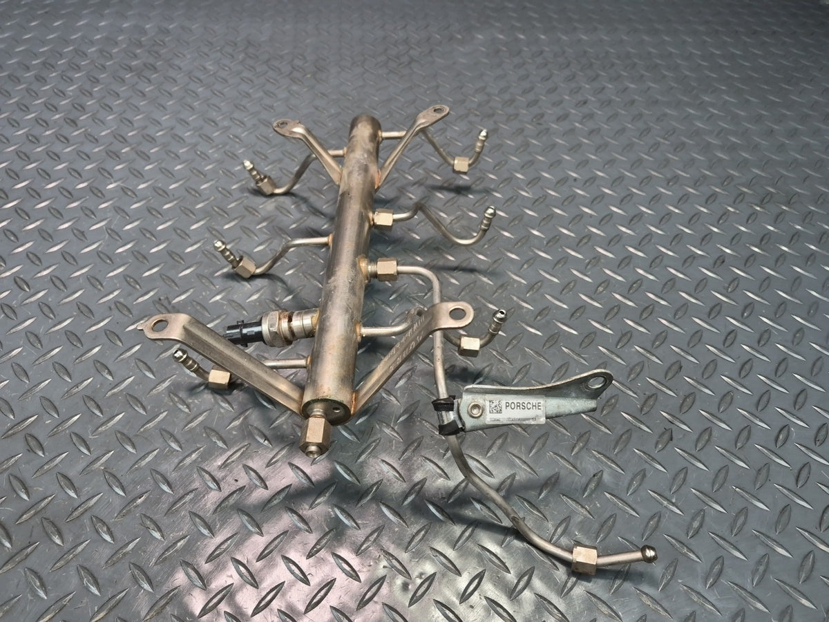 2011-2016 Porsche Panamera 970 3.6L M46.40 Fuel Injector Rail Line Set