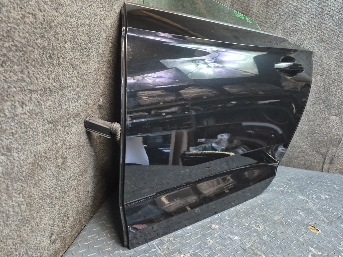 18-25 Audi A5 S5 Sportback Rear Left Door Shell Black w Glass Assembly 49K OEM