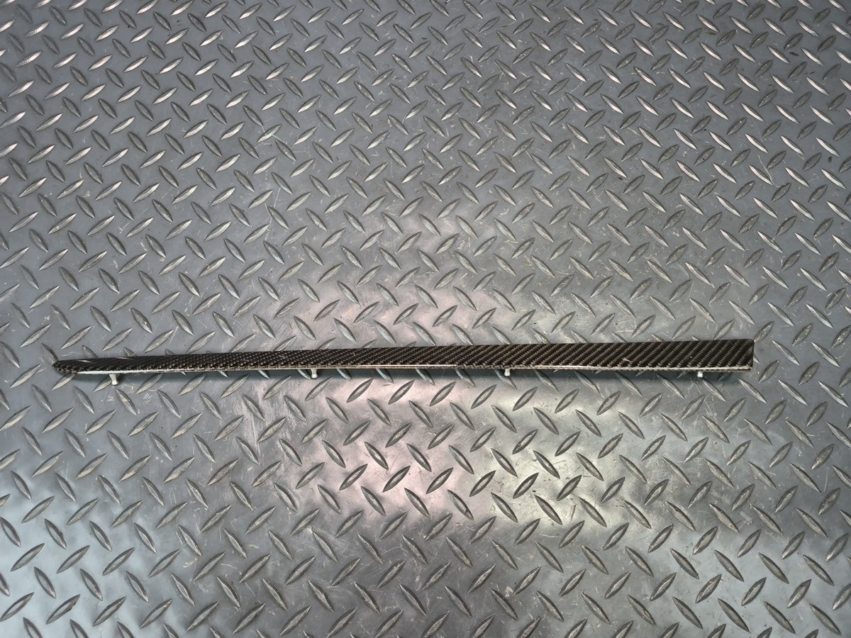 2003-2010 Porsche Cayenne 957 Rear Door Carbon Fiber Trim Bezel Panel Set of 2