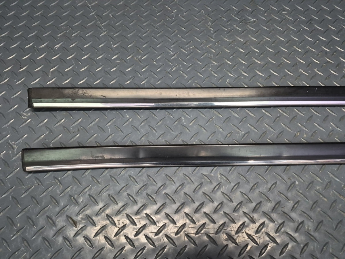 84-86 Toyota Cressida MX73 Sedan Left Fender Door Exterior Molding Set of 4 OEM