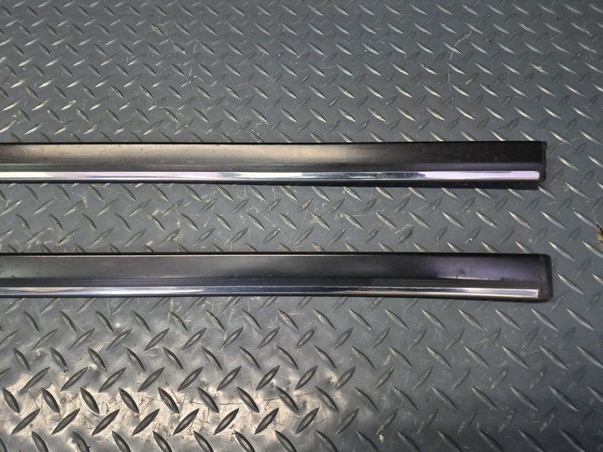84-86 Toyota Cressida MX73 Sedan Left Fender Door Exterior Molding Set of 4 OEM