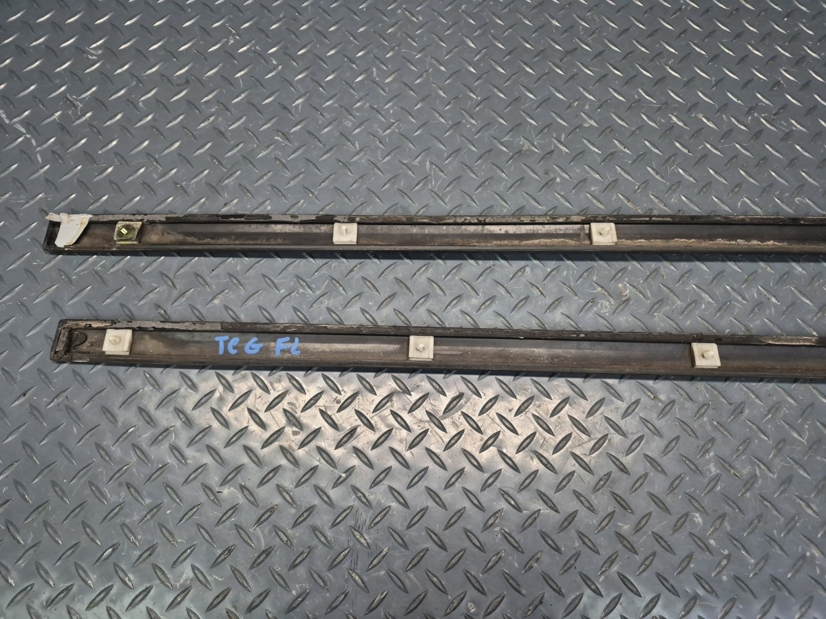 84-86 Toyota Cressida MX73 Sedan Left Fender Door Exterior Molding Set of 4 OEM