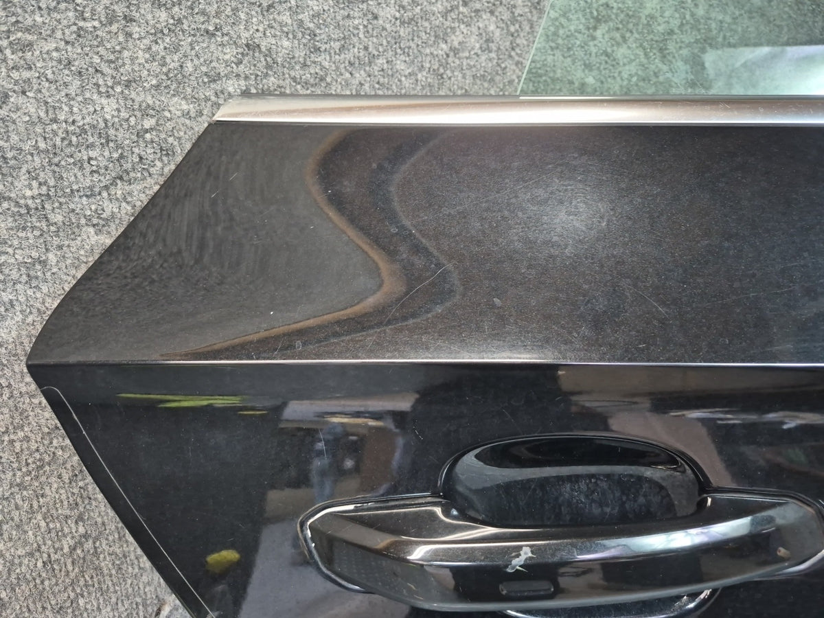 18-25 Audi A5 S5 Sportback Rear Right Door Shell Black w Glass Assembly 49K OEM