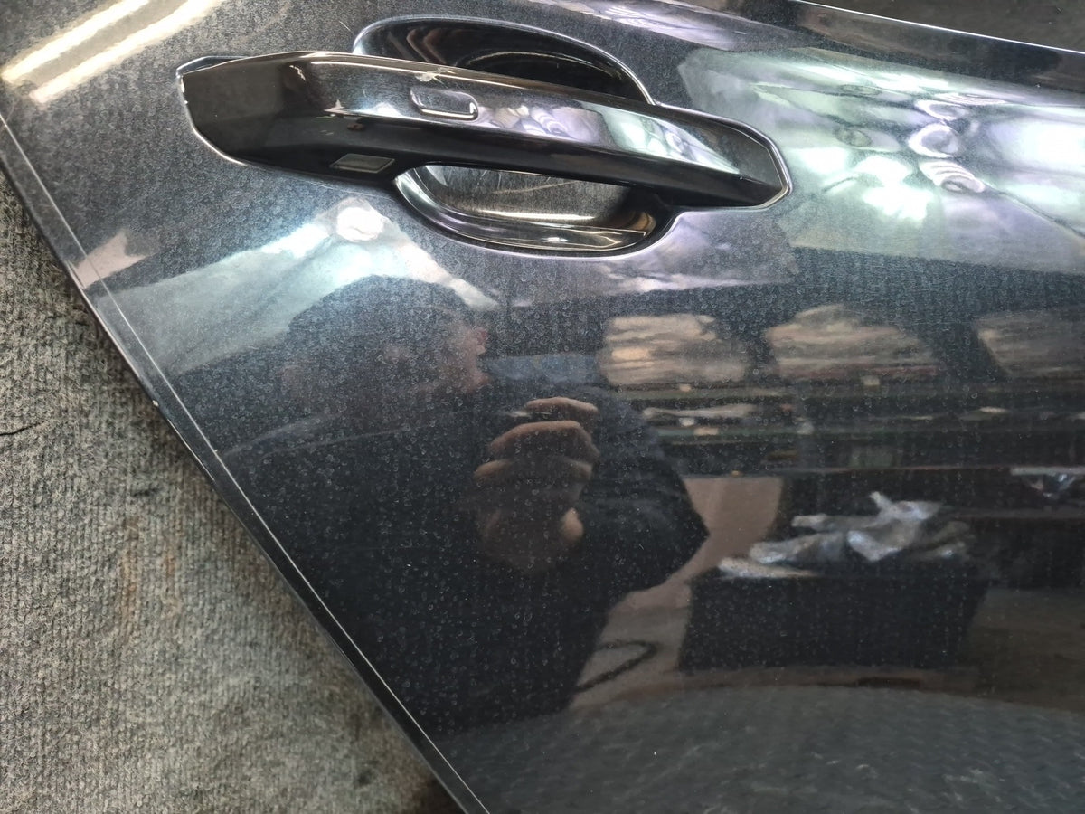 18-25 Audi A5 S5 Sportback Rear Right Door Shell Black w Glass Assembly 49K OEM
