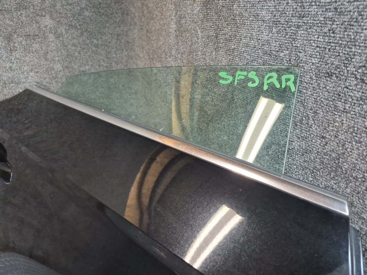 18-25 Audi A5 S5 Sportback Rear Right Door Shell Black w Glass Assembly 49K OEM