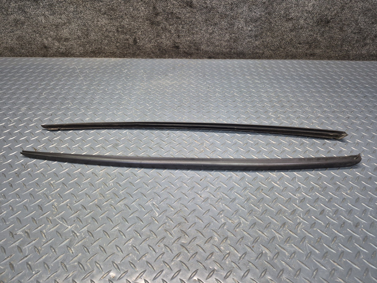 18-25 Audi A5 S5 Front Windshield A Pillar Exterior Trim Drip Molding Set OEM