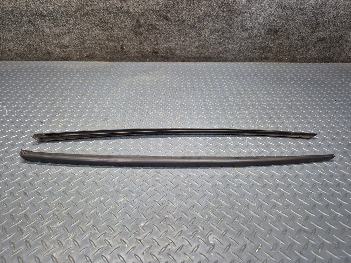 18-25 Audi A5 S5 Front Windshield A Pillar Exterior Trim Drip Molding Set OEM