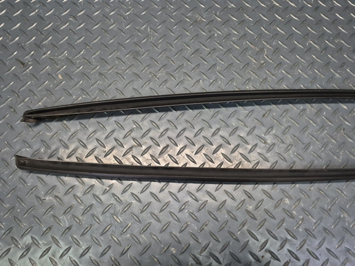 18-25 Audi A5 S5 Front Windshield A Pillar Exterior Trim Drip Molding Set OEM