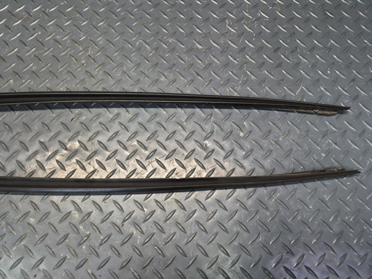 18-25 Audi A5 S5 Front Windshield A Pillar Exterior Trim Drip Molding Set OEM