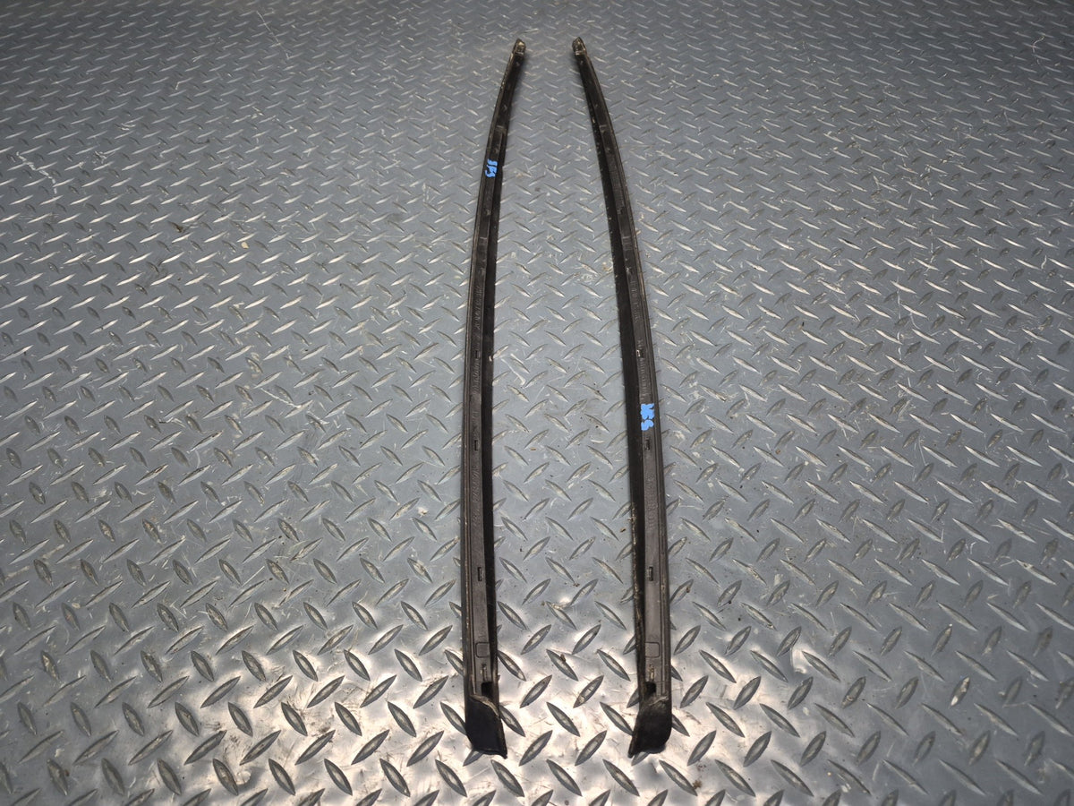 18-25 Audi A5 S5 Front Windshield A Pillar Exterior Trim Drip Molding Set OEM
