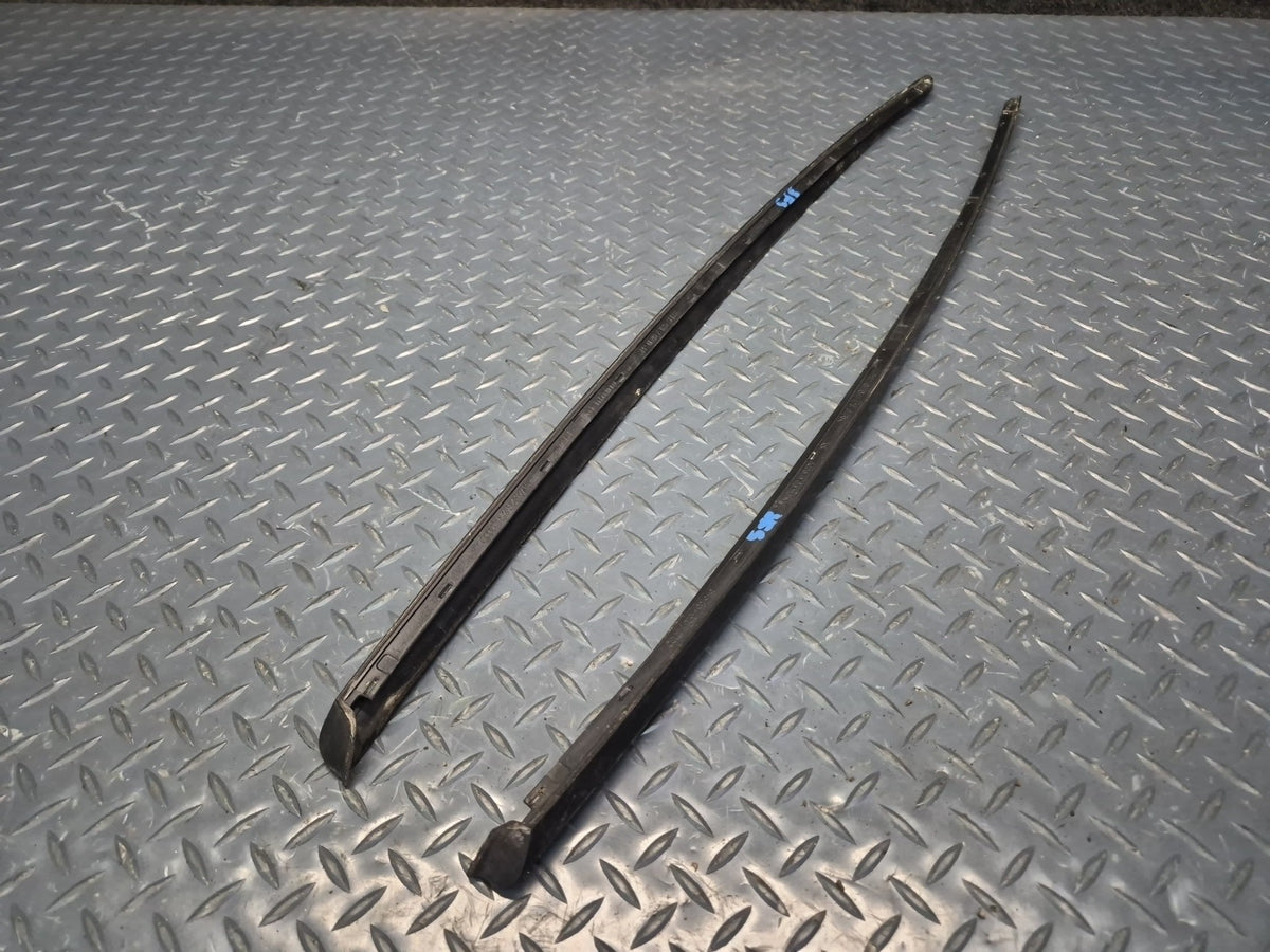 18-25 Audi A5 S5 Front Windshield A Pillar Exterior Trim Drip Molding Set OEM