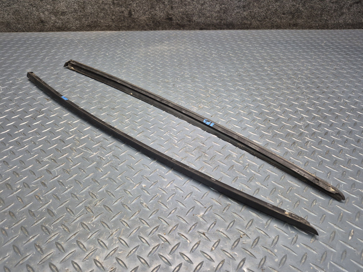 18-25 Audi A5 S5 Front Windshield A Pillar Exterior Trim Drip Molding Set OEM