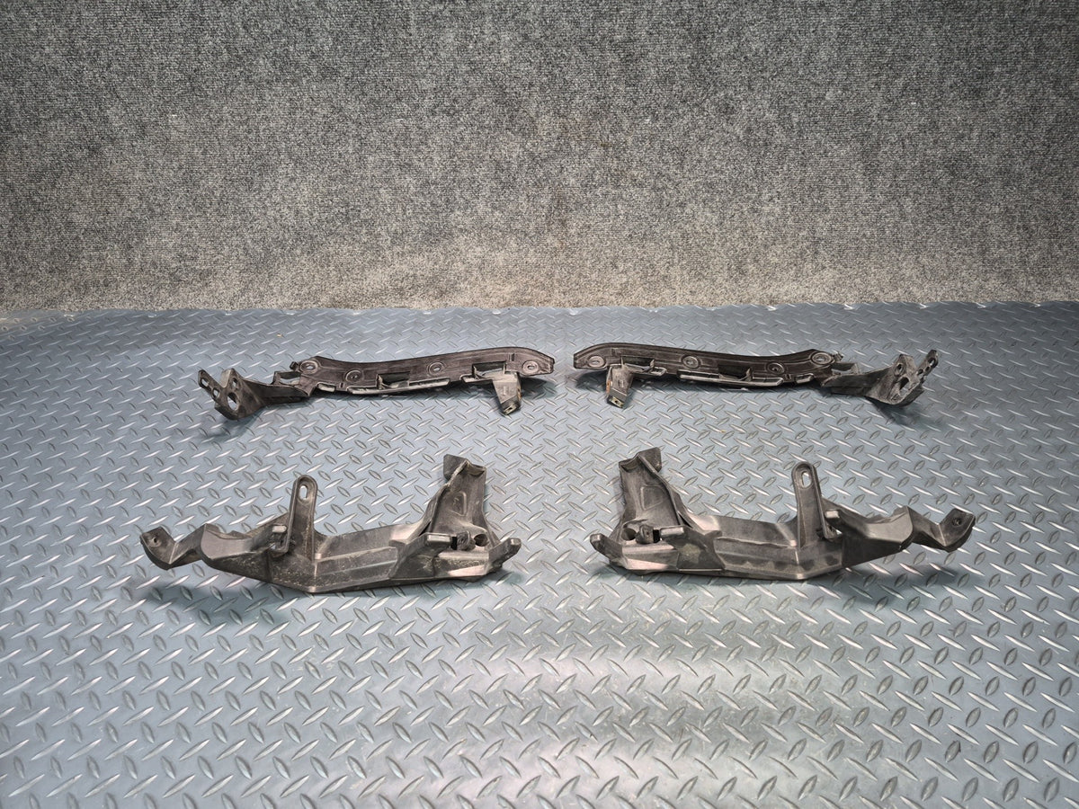 2008-2010 Porsche Cayenne 957 Front Bumper Mount Bracket Support Set of 4