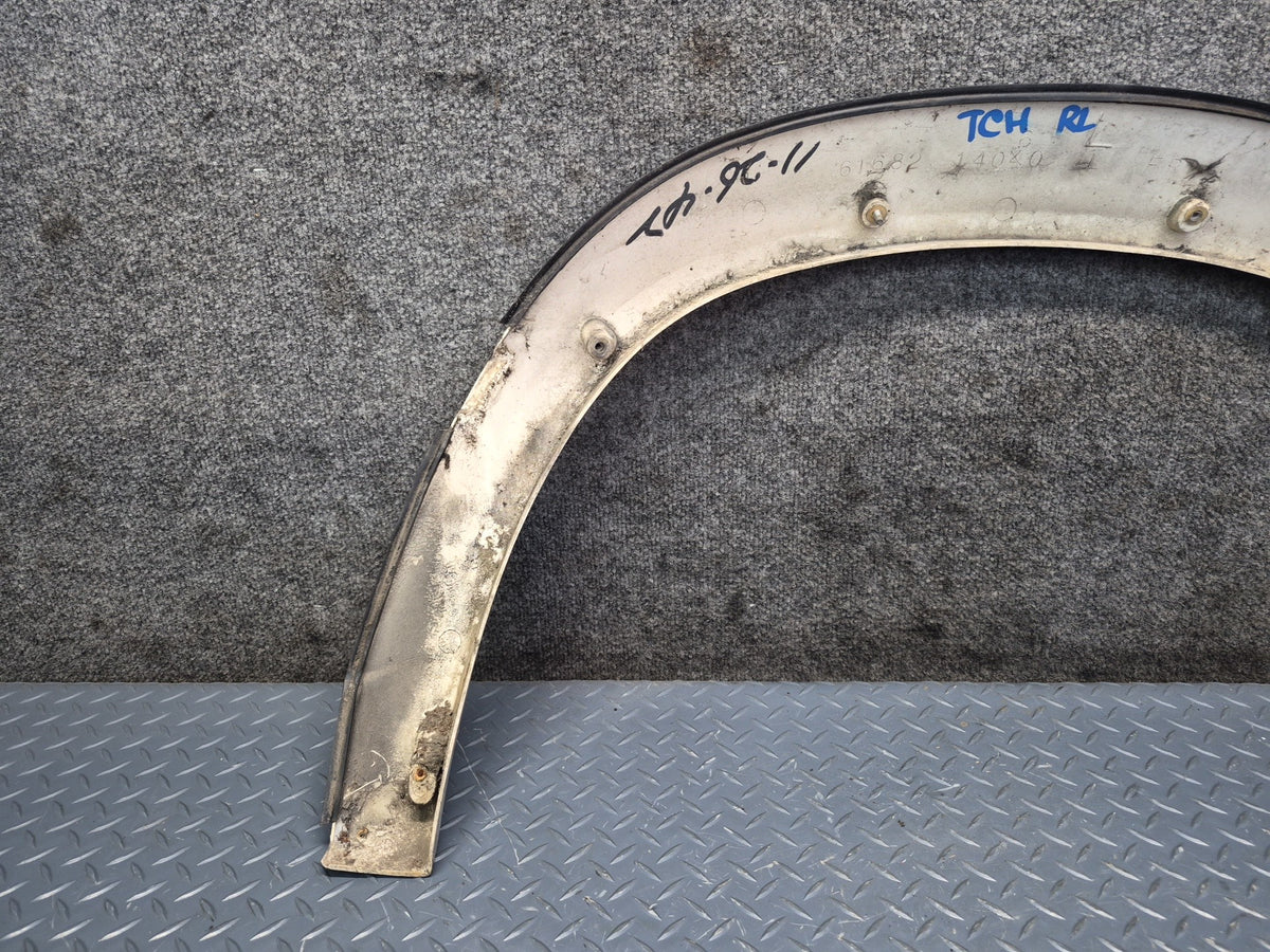 83-85 Toyota Celica RA65 GTS Rear Wheel Arch Fender Flare Molding Set of 2 Dmgd