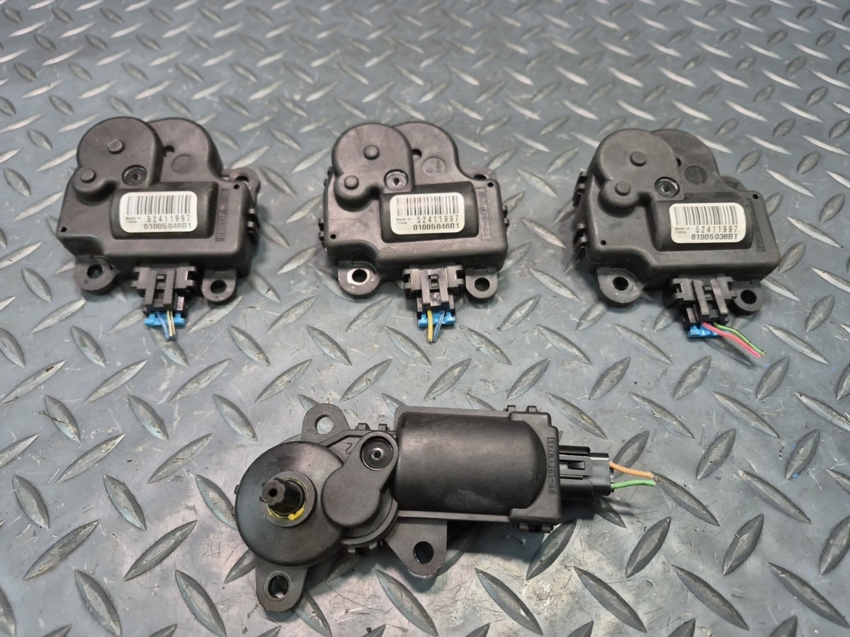 05-13 Chevrolet Corvette C6 Hvac Heater Vent Flap Blend Door Actuator Set OEM