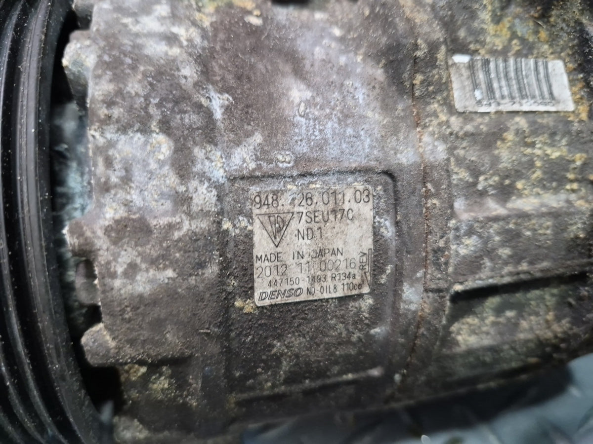 2011-2013 Porsche Panamera 970 3.6L A/C Air Condition Compressor 94812601103