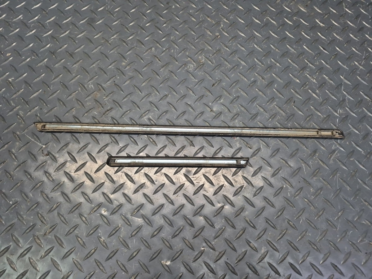 1994-1997 BMW E31 840Ci Left Fender Door Rear Quarter Trim Molding Set of 3