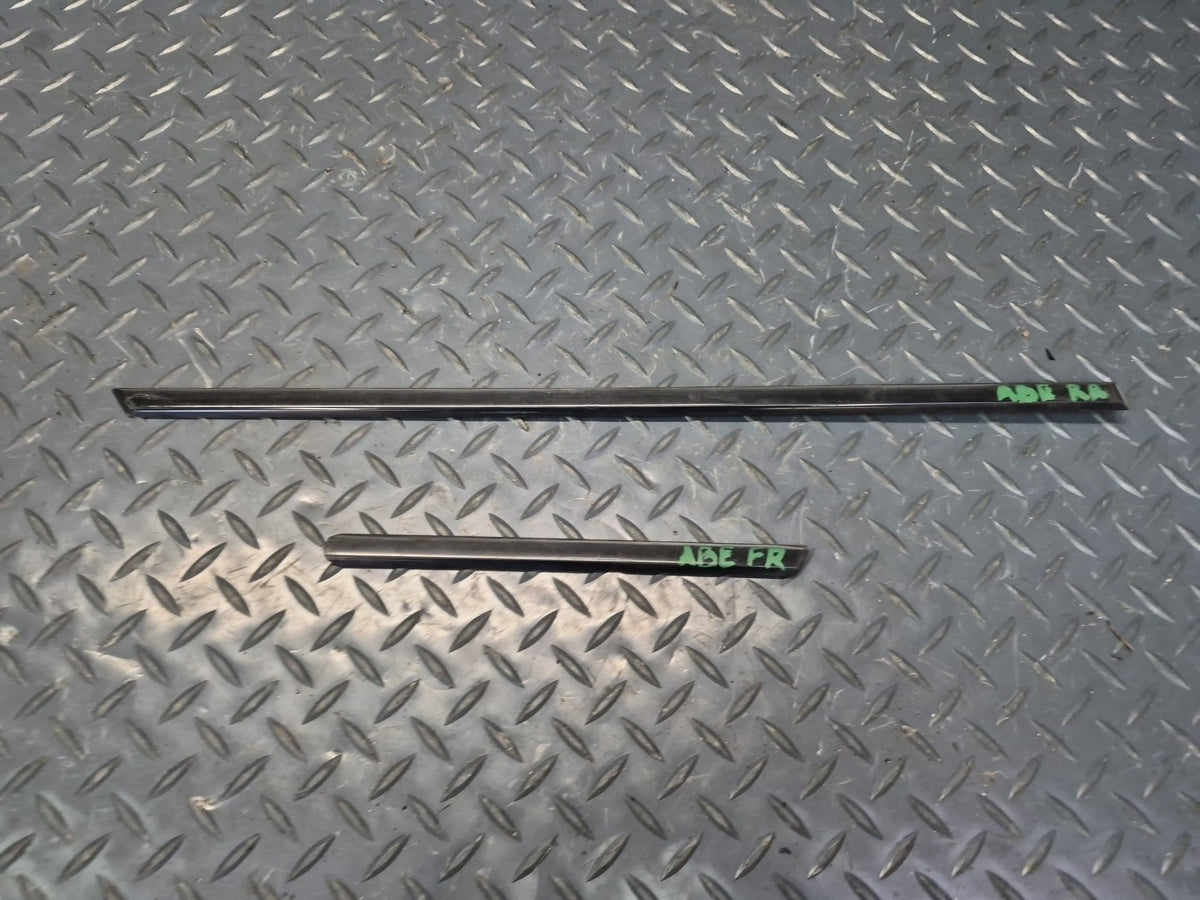 1994-1997 BMW E31 840Ci Right Fender Door Rear Quarter Trim Molding Set of 3
