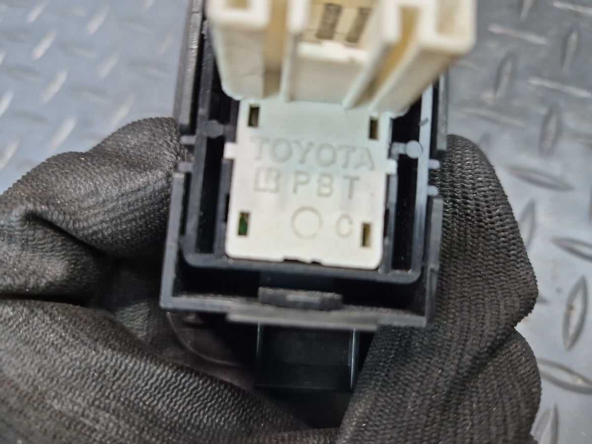 92-00 Lexus UZZ30L SC300 SC400 Front Right Pass Door Window Switch Black OEM