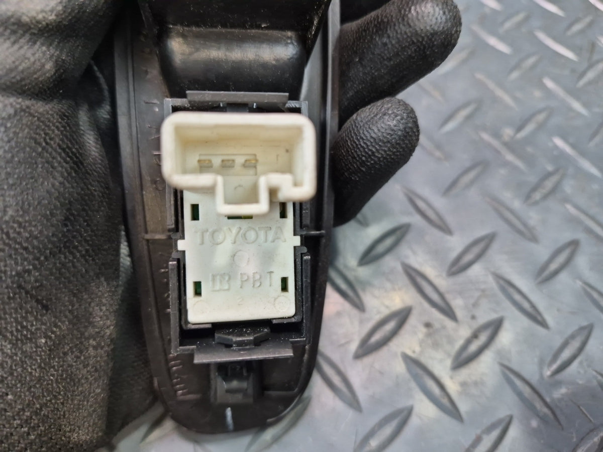 92-00 Lexus UZZ30L SC300 SC400 Front Right Pass Door Window Switch Black OEM