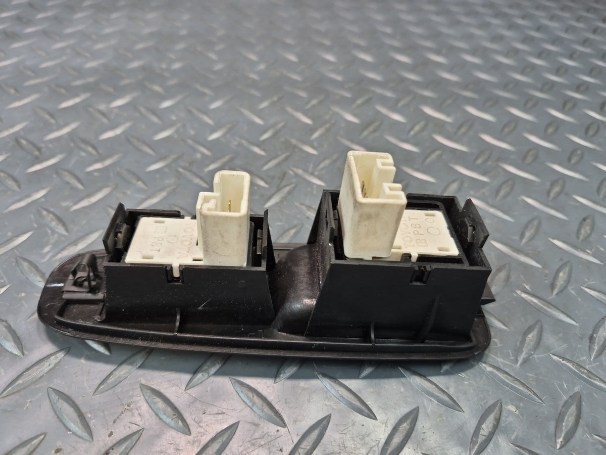 92-00 Lexus UZZ30L SC300 SC400 Front Right Pass Door Window Switch Black OEM